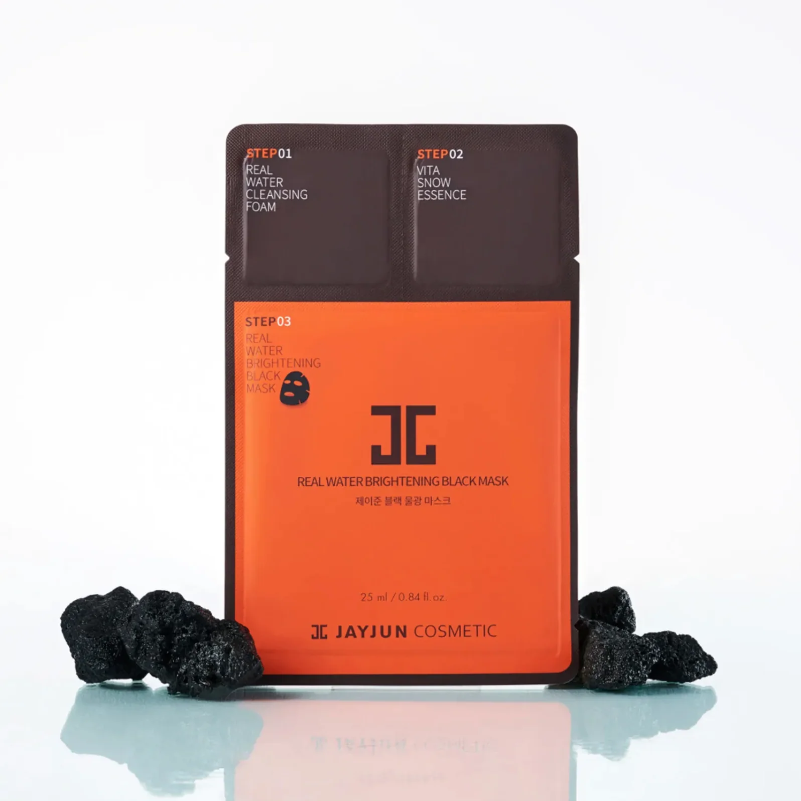 Jayjun Real Water Brightening Black Mask - Image 2