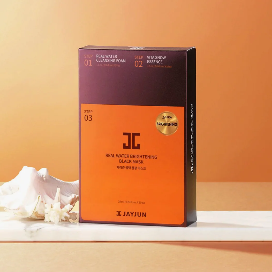 Jayjun Real Water Brightening Black Mask - Image 5