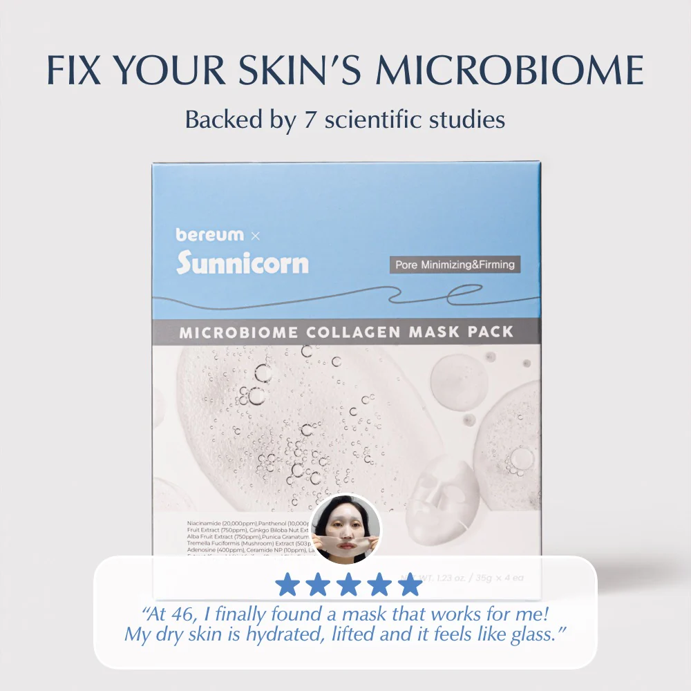 Sunnicorn Microbiome Collagen Mask - Image 3