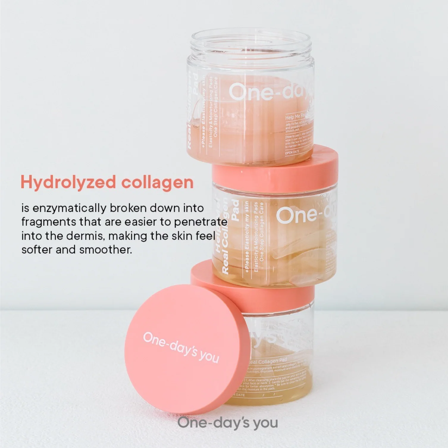 One-Day's You Help Me! Real Collagen Pad - Image 2